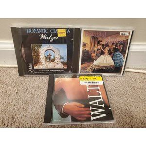 Lot of 3 Waltz CDs: Dance Classics, Romantic Classics 4, Beautiful Vol. 1